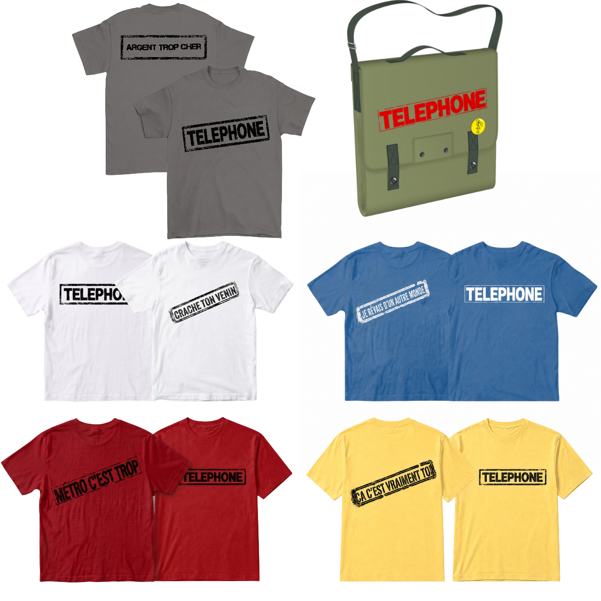Téléphone - Jeu Concours Tshirt et sac US à gagner