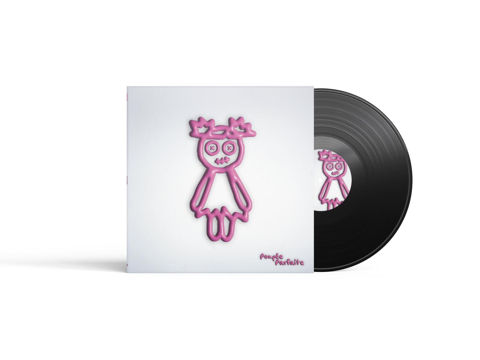 WEB - vinyle "Poupée parfaite" dédicacé