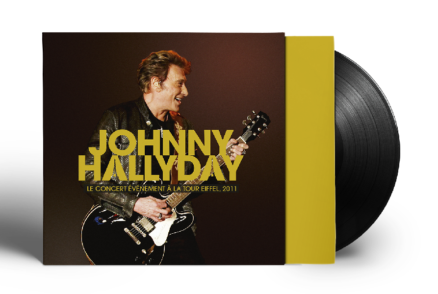 Johnny Hallyday - Vinyle "Tour Eiffel" à gagner